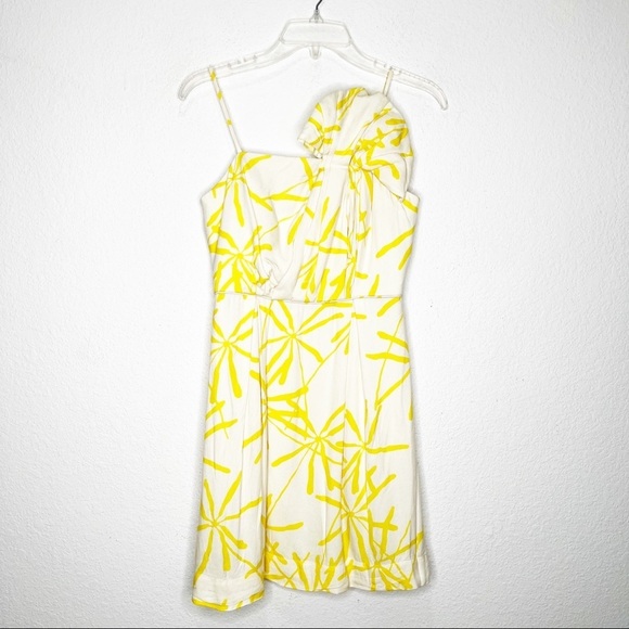 Anthropologie Bursting Sweetshade Shift Dress Sariah by Sariah Carson Bow Serena - Picture 1 of 12